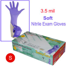 Load image into Gallery viewer, SunnyCare® Nitrile Disposable Gloves Powder Free (10box/case) S/M/L/XL