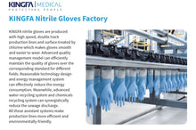 Load image into Gallery viewer, KingFa Nitrile Examination Gloves KG1101 (FDA 510K) (XS/S/M/L/XL) Blue