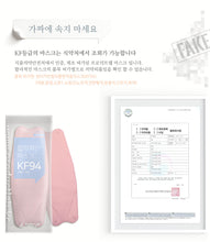 Load image into Gallery viewer, Product Lab KF94 Face Mask - Light Pink/Kids - 10 Count