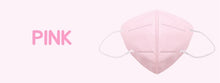 Load image into Gallery viewer, A&P KF94 Face Mask - Pink/Kids - 10 Count