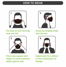 Load image into Gallery viewer, Good Day - Happy Life Premium Black KF94 Face Mask - Adult 10 Count - Individually Packaged