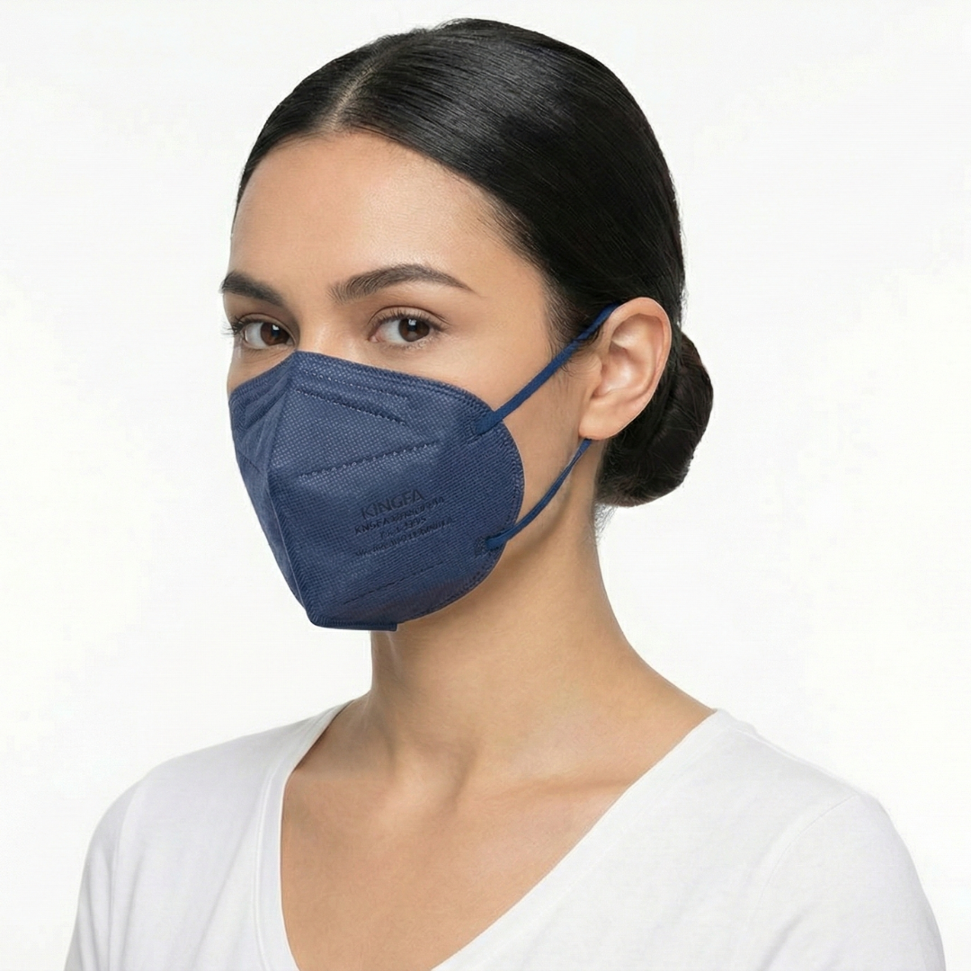 PH KingFa KN95 Mask - Navy - 10 count / box