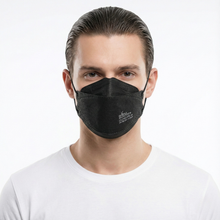 Load image into Gallery viewer, BOTN KF94 Adjustable Face Masks - Black (10 Count) | Ultimate Protection &amp; Comfort

