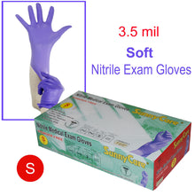 Load image into Gallery viewer, SunnyCare® Nitrile Disposable Gloves Powder Free  (10box/case) S/M/L/XL
