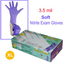 Load image into Gallery viewer, SunnyCare® Nitrile Disposable Gloves Powder Free  (10box/case) S/M/L/XL

