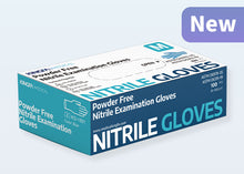 Load image into Gallery viewer, KingFa Chemo Examination Nitrile Gloves KG1801 (S/M/L) Blue
