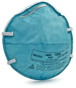 **IN STOCK! 8-26-21 ** 3M™ 1860s & 1860 N95 Health Care Particulate Respirator and Surgical Mask - NIOSH