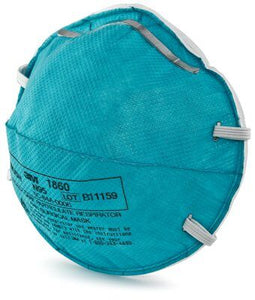 3M™ 1860s & 1860 N95 Health Care Particulate Respirator and Surgical Mask - NIOSH