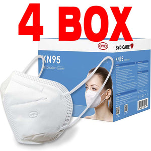 BYD KN95 Adults Earloop  - 50 Count / Box (Individual Wrapped by 2 pcs)