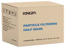 Load image into Gallery viewer, Kingfa KN95 Face Mask - Adult/Black - New Standard GB2626-2019
