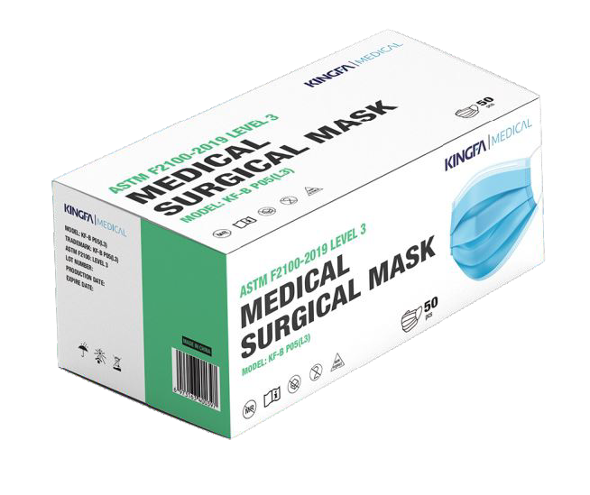 Buy KingFa 3PLY ASTM Level 3 Medical Surgical Masks Online