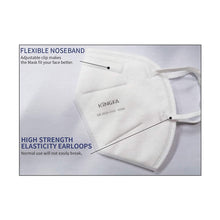 Load image into Gallery viewer, Best KN95 Mask | KingFa – White | Reusable, Lightweight &amp; 5-Ply Protection
