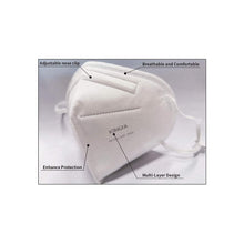 Load image into Gallery viewer, Kingfa KN95 Face Mask - Adult/White - New Standard GB 26262019
