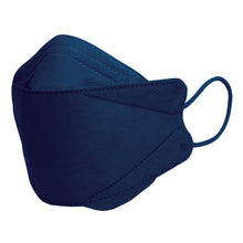 Load image into Gallery viewer, Cleanwell KF94 Face Mask - Adult / Adjustable / Navy Blue - 10 Count
