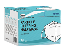 Load image into Gallery viewer, Kingfa KN95 Face Mask - Adult/White - New Standard GB 26262019
