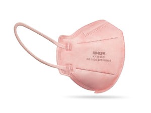 Premium KingFa KN95 Masks – 5 Layers, Odorless, Reusable & Comfortable | Pink - 10 count / box