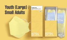 Load image into Gallery viewer,   Product Lab KF94 Face Mask - Light Yellow
